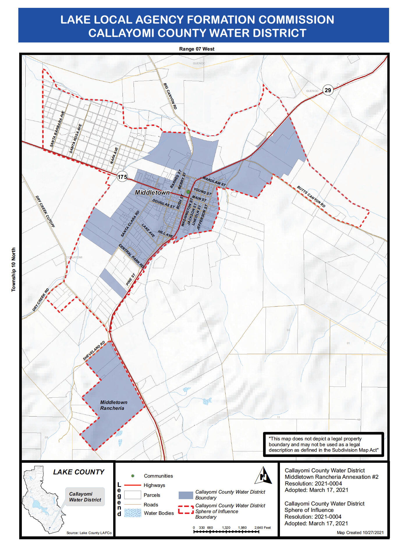 Middletown, California